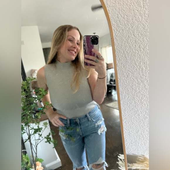 Silver sparkle tank - Picture 3 of 5